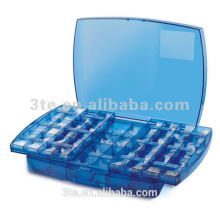 Optical plastic Push-Pull tool box for eyewear accessories